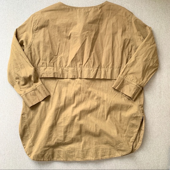 Madewell Military Epaulet Popover Tee - Picture 3 of 4